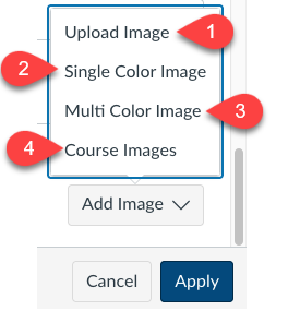 Icon Maker upload options