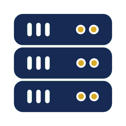 Two Computers shown connected to a cluster. Click here to learn more about Research Computing at UC Merced