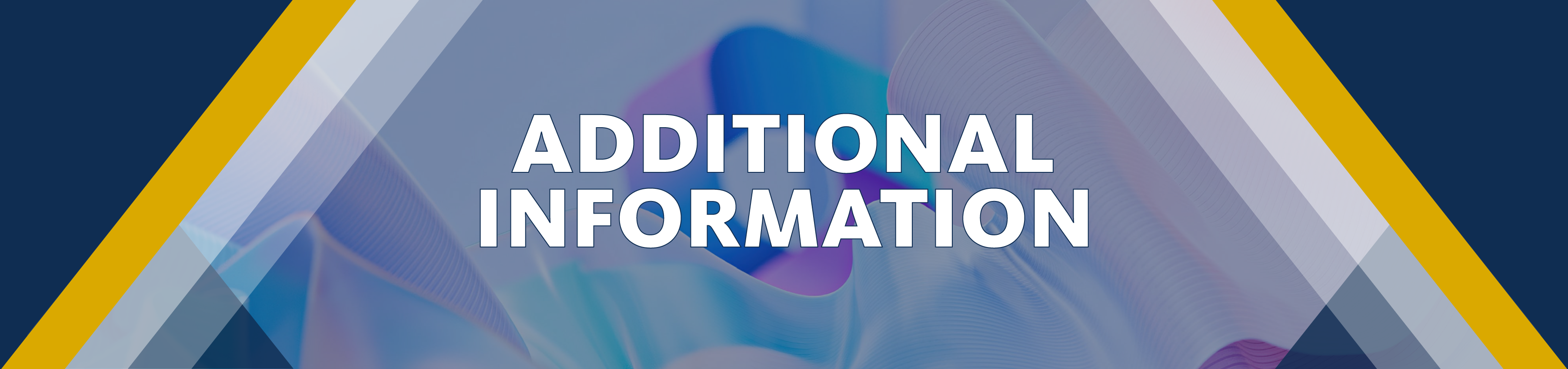 Header image with additional information text