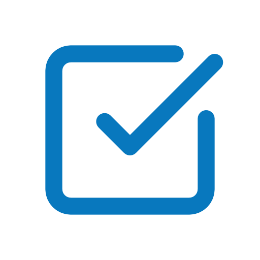 An Icon of a Checkbox to signifiy Migrated