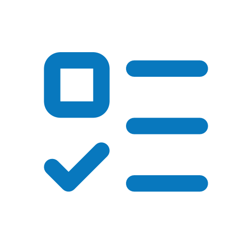An Icon of a To-Do List to signifiy validation