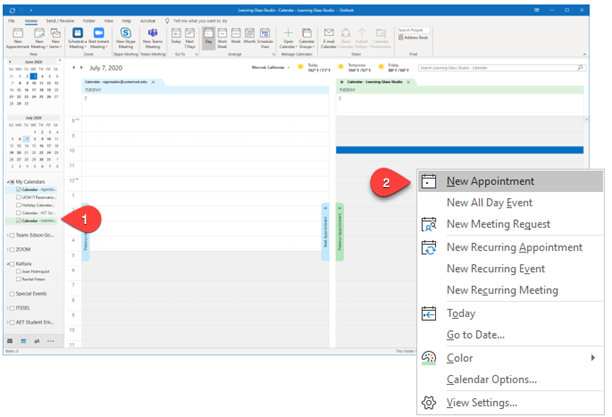How to select the option of starting a breakout room in an advanced type of Zoom meeting