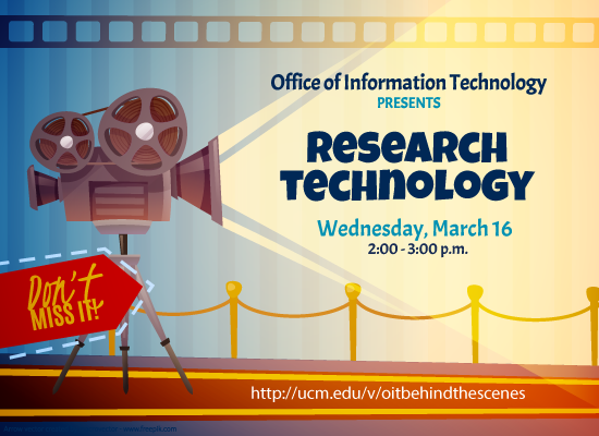 "RESEARCH TECHNOLOGY" Webinar Infromation