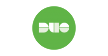 image with the green Duo multifactor authentication service logo on it.